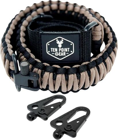 Traditional Sling 2 Points 550 Paracord | Adjustable w/Swivels and Clips | Outdoors and Hunting Use | Multiple Color Options | Many Survival Uses in Kuwait