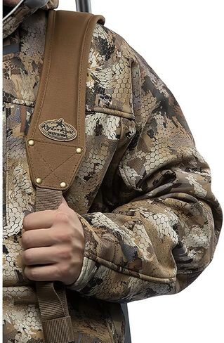حمالة مسدس Rig'Em Right Waterfowl عالية النحاس كلاسيكية غير قابلة للانزلاق مع مسامير نحاسية وإبزيم Cinch - تتضمن مشابك معدنية عالمية للمسدس in Kuwait