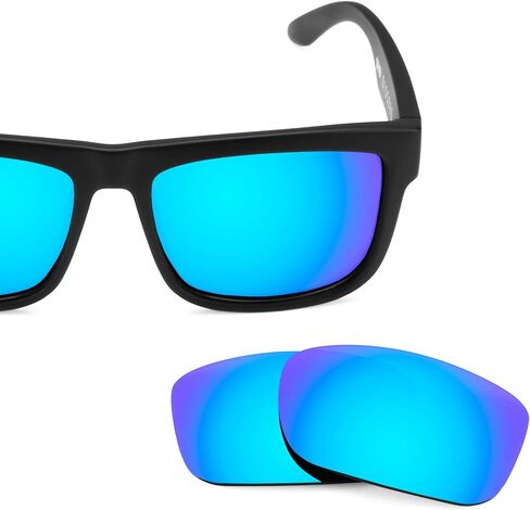 Revant Replacement Lenses for Spy Optic Discord Sunglasses - Non-Polarized Mirrored Emerald Green in Saudi Arabia