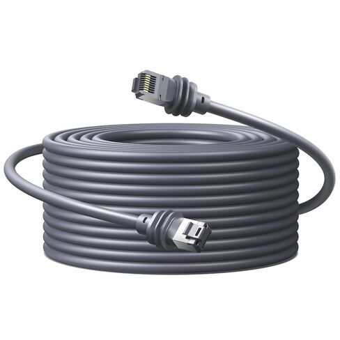 UGREEN Starlink Cable 150FT, Compatible with Starlink Standard Generation 3/ Mini, Cat 6 5Gbps 250MHz High Speed, IP67 Waterproof, 26AWG, UL CMX/CMR/EU CPR Standards, Durable, Grey in Saudi Arabia