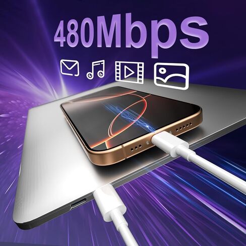 شاحن iPhone 17 16 15 Pro Max شحن سريع، كتلة شحن USB C فائقة السرعة 45 وات مع سلك كابل من النوع C بطول 6 أقدام، متوافق مع iPhone 17 16 15/17 16 15 pro/17 air in Kuwait