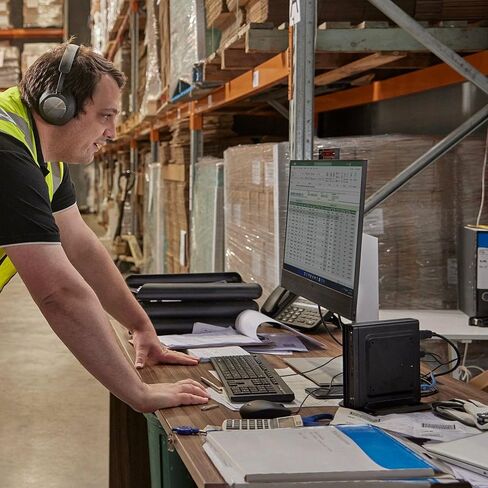 كمبيوتر مكتبي HP Pro Mini 400 G9 Business Mini، Intel 6-Core i5-12500T (Beat i7-11700T)، ذاكرة الوصول العشوائي DDR4 سعة 16 جيجابايت، 512 جيجابايت PCIe SSD، WiFi 6، بلوتوث، 2 نوع C، HDMI، 2 DisplayPort، Windows 11 Pro، Vent-Hear in Kuwait