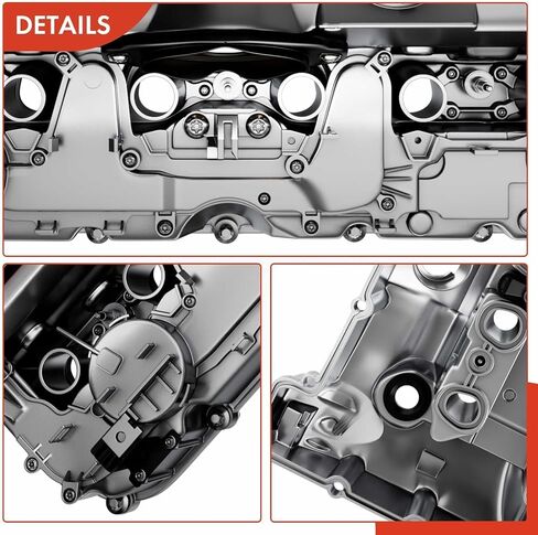 A-Premium N51/N52 3.0L Engine Valve Cover Kit, with Gasket & PCV Hose, Compatible with BMW SULEV Vehicles 128i 323i 328i 528i 528xi X3 X5 Z4, 11127552281, 11157559528 in Saudi Arabia