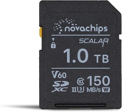 بطاقة ذاكرة Scalar SDXC V60 UHS-II سعة 256 جيجابايت (NP467C256GTX4) in Kuwait