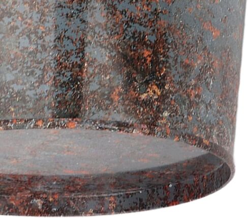 Keenso Lending Cougie with Metal Tin Bucket 3 Smokeless Strands Outdoor Aromatherapy for The Family Reunion Campsite, Unique Rusty Iron Design in Saudi Arabia