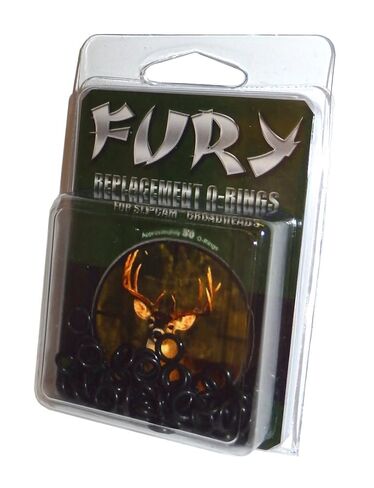Fury - Replacement O-Rings for Rage Slipcam Broadheads (Pack of 50) in Saudi Arabia