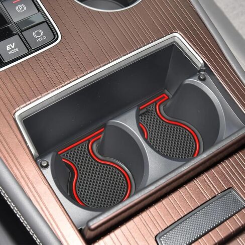 Auovo Anti Dust Door Mats for Toyota Sienna 2025 2026 Accessories Car Cup Holder Insert Center Console Interior Door Compartment Liners 27pcs(White) in Saudi Arabia