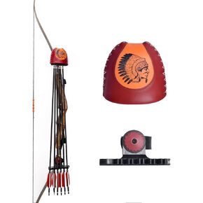 Leather Archery Quiver, Retro Portable Quiver Holder, Quick Removal Adjustable Bow Quiver for Longbow and Recurve Bow in Kuwait