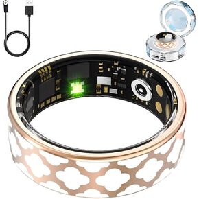 حلقة ذكية للنساء والرجال، حلقة تعقب اللياقة البدنية مع معدل ضربات القلب، أكسجين الدم، ضغط الدم، تعقب النوم، تعقب الخطوات (13#) in Kuwait