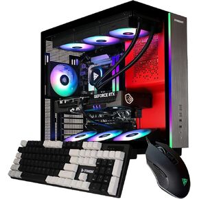 STORMCRAFT Phantom AI Gaming Desktop Intel Core Ultra 7 265F 5.3 GHz,Geforce RTX 5080 with 32GB DDR5 RGB Memory 6000MHz, 2TB NVME SSD,360 AIO Cooler,B860 Chipset,850w Gold PSU,WiFi,BT,USB-C in Kuwait