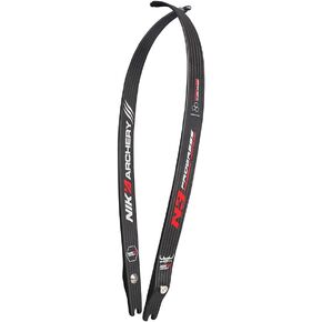 Nika Archery N3 أطراف من ألياف الكربون سلسلة التقدم ILF أطراف 66 بوصة 68 بوصة 70 بوصة لقوس منحني @25H 20-50 رطل ممارسة مسابقة الصيد in Kuwait