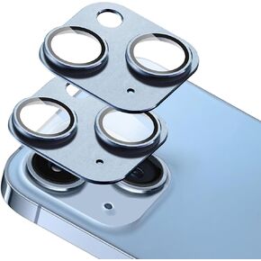 عبوتان من واقي عدسة الكاميرا المقاوم للكسر لهاتف iPhone 17 Pro Max | غطاء كاميرا معدني قوي من الزجاج المقسى AR (فضي) in Saudi Arabia