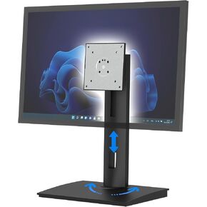 Vesa Monitor Stand with Spring-Adjustable Height, Swivel, Tilt, Rotation Vesa Stand, Compatible with Monitors Within 32 inch and Weighing Between 4.8-11lb (Black, Only for 7.7-11 lb Monitor) in Saudi Arabia