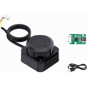 SLAMTEC RPLIDAR C1M1 360 Degree Laser Radar Lidar Sensor, 12m Range, 5000 Samples/Sec, for Robot Navigation, SLAM, Obstacle Avoidance (5V, UART Interface) in Saudi Arabia