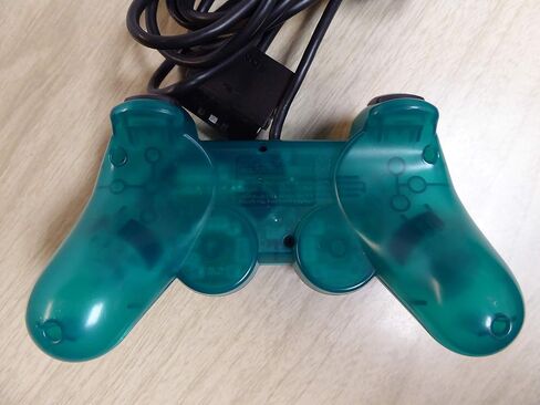 Sony Playstation 2 Dualshock 2 Analog Wired Controller SCPH-10010 - Ocean Blue in Saudi Arabia