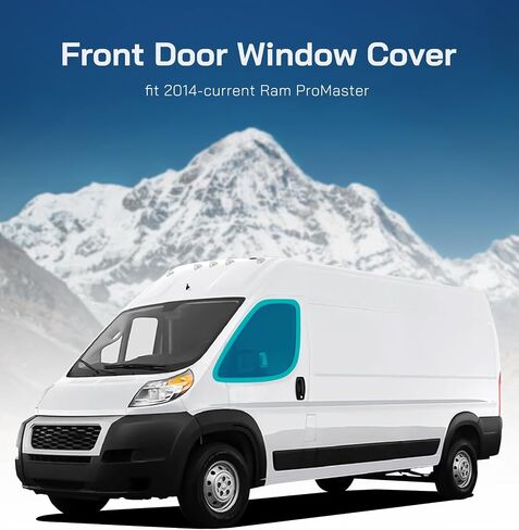 Windshield Cover for Ram Promaster Van,2014-2025,Insulated Blackout Foldable Windshield Sunshade, AllSeasonGuard in Saudi Arabia