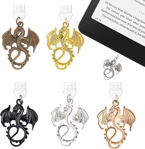 سحر سدادة الغبار لجهاز Kindle - 6 عبوات من سدادة الغبار لجهاز Kindle Type C/USB C، هدية لملحقات القارئ الإلكتروني in Kuwait