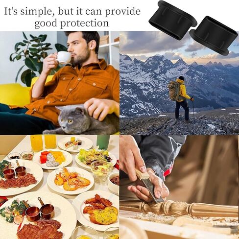 30 قطعة من قابس الغبار USB C من Impnit، غطاء منفذ USB C، أغطية غبار سيليكون لمنفذ USB C، متوافقة مع جميع منافذ USB C (أسود) in Kuwait