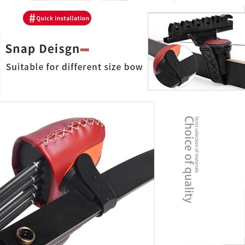Leather Archery Quiver, Retro Portable Quiver Holder, Quick Removal Adjustable Bow Quiver for Longbow and Recurve Bow in Saudi Arabia