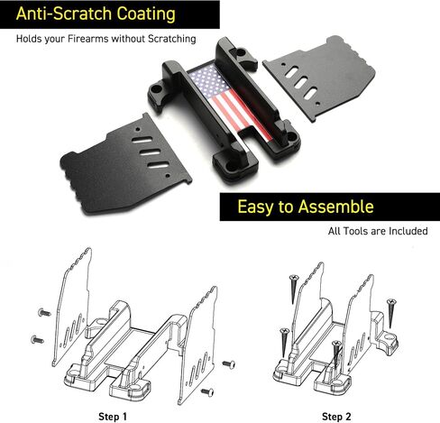 Stinger Trigger Safe Gun Magnet Mount for Handgun Firearm, car Holsters for Pistols, Gun Magnet, Car Gun Mount, Car Gun Holster, Magnetic Gun Mount, USA Utility Patent Pending in Kuwait