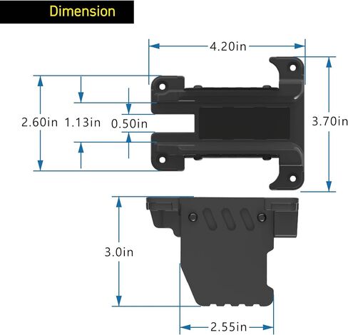Stinger Trigger Safe Gun Magnet Mount for Handgun Firearm, car Holsters for Pistols, Gun Magnet, Car Gun Mount, Car Gun Holster, Magnetic Gun Mount, USA Utility Patent Pending in Kuwait
