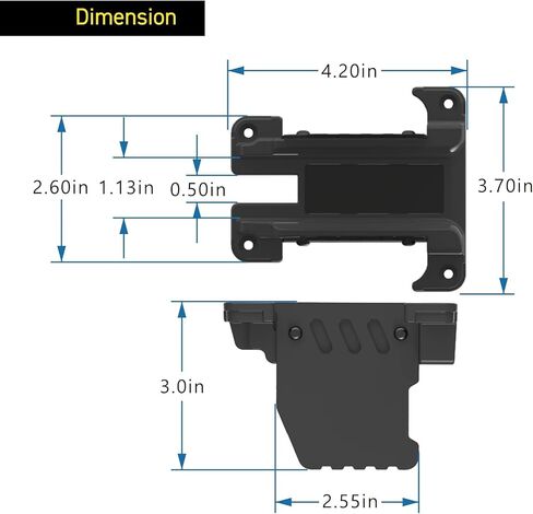Stinger Trigger Safe Gun Magnet Mount لسلاح ناري المسدس، وحافظات السيارة للمسدسات، ومغناطيس البندقية، وحامل مسدس السيارة، وحافظة مسدس السيارة، وحامل المسدس المغناطيسي، بانتظار براءة اختراع الولايات المتحدة الأمريكية in Saudi Arabia