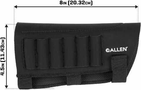 Allen Company Mesa Neoprene Buttstock Shell Holder, Black in Saudi Arabia