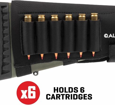 Allen Company Mesa Neoprene Buttstock Shell Holder, Black in Saudi Arabia