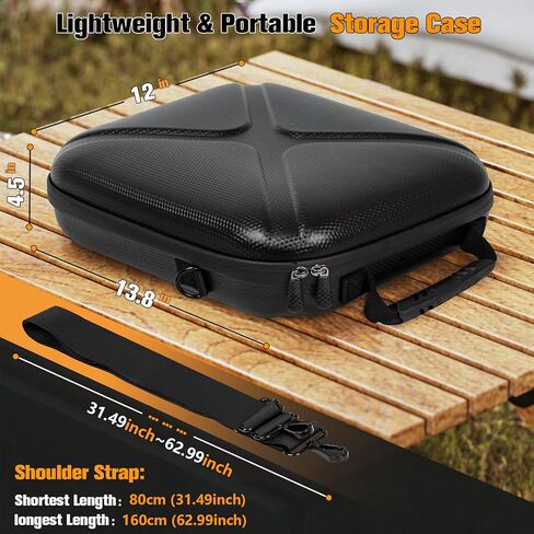 Lightweight EVA Case for Starlink Mini, Starlink Mini Accessories Case Storage Bag, Custom Shoulder Strap & Handle Strap,Waterproof and Shockproof, Ideal for Traveling in Saudi Arabia