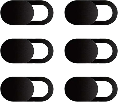 6-Pack Camera Privacy Shield Stickers – for laptops, Smartphones, and Tablets; Strong Adhesive | for MacBook, iPhone, PC, and Other Devices. in Saudi Arabia