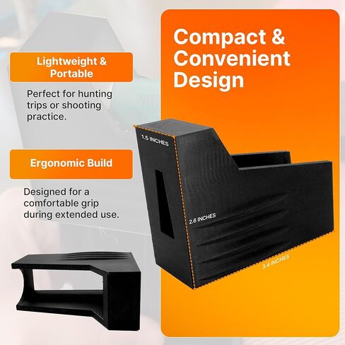 محمل سرعة البندقية SplashNColor ذو 12 مقياسًا لـ Armscor RIA VRPA40 VR80 VR60 - حافظة أصابع عالية القوة، تناسب 5، 9، 19 مجلة مستديرة - محمل مجلة البندقية، محمل سرعة المجلة - ألوان متعددة in Kuwait