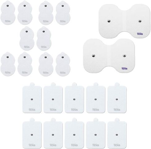 Premium Butterfly TENS Electrodes Compatible with Omron. 2 Replacement Butterfly Electrode Pads Compatible with Omron TENS Devices. Discount TENS Brand. in Kuwait