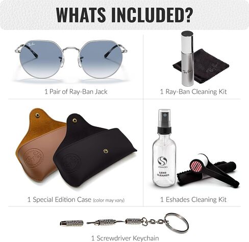 نظارات شمسية Ray-Ban RB3565 JACK مربعة الشكل للرجال والنساء مع مجموعة نظارات RAYBAN الرسمية in Saudi Arabia