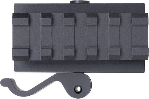 Monstrum Lockdown Series Adjustable Height Picatinny Riser Mount with Quick Release | 2.5 inch in Saudi Arabia