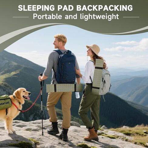 وسادة نوم إسفنجية مغلقة خفيفة الوزن للمشي لمسافات طويلة، وسادة نوم قابلة للطي مقاومة للرطوبة، سجادة نوم للتخييم، سجادات تخييم السيارة in Kuwait