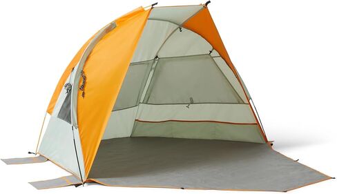 Amazon Basics Camping Sun Shelters, Gray and Orange, 7 x 4 x 4 feet (LxWxH) in Saudi Arabia
