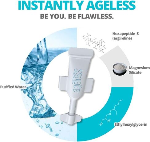 Instantly Ageless 5 Vials Anti Wrinkle Cream Works in 2 Minutes in Saudi Arabia