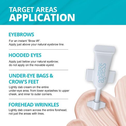 Instantly Ageless 5 Vials Anti Wrinkle Cream Works in 2 Minutes in Saudi Arabia