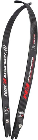 Nika Archery N3 أطراف من ألياف الكربون سلسلة التقدم ILF أطراف 66 بوصة 68 بوصة 70 بوصة لقوس منحني @25H 20-50 رطل ممارسة مسابقة الصيد in Kuwait