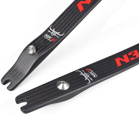 Nika Archery N3 أطراف من ألياف الكربون سلسلة التقدم ILF أطراف 66 بوصة 68 بوصة 70 بوصة لقوس منحني @25H 20-50 رطل ممارسة مسابقة الصيد in Kuwait