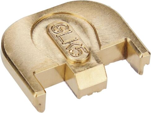 NDZ Performance 3D منقوش منزلق غطاء خلفي لـ Glock Gen 1-5 - نحاس صلب - يناسب 17 19 19X 20 21 22 23 26 27 30 43 43X 45 47 48 - اختر التصميم in Kuwait