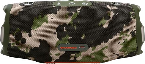 JBL Charge 6 - Portable Waterproof & Drop-Proof Bluetooth Speaker, Bold JBL Pro Sound with AI Sound Boost, 28Hrs of Playtime, Built-in powerbank & Comes with a Sturdy/Removable Carrying Strap (Squad) in Saudi Arabia