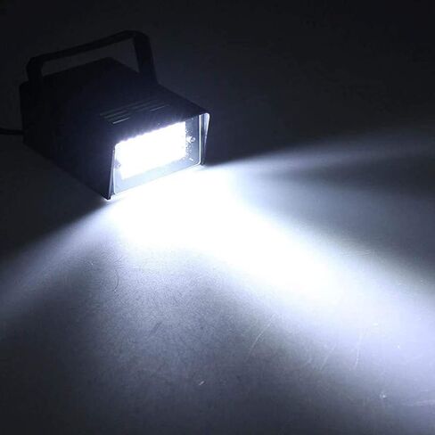 2 Pack 32 Led Strobe Lights for Parties, White Color Super Bright LED Stage Light High Bright Flashing Lights, White Party Strobe Light, Dj Disco Light Clubs Bars Strobe Light in Kuwait
