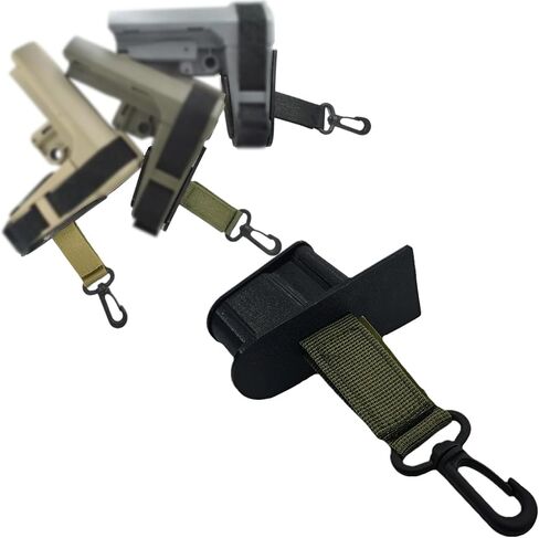 Slakfsey SBA3 Storage Plug for SB Tactical Brace, for maintaining Shape. Detachable Hook,Can Store Accessories. SBA3 stabilizer Storage Bracket, Shape Protector in Saudi Arabia