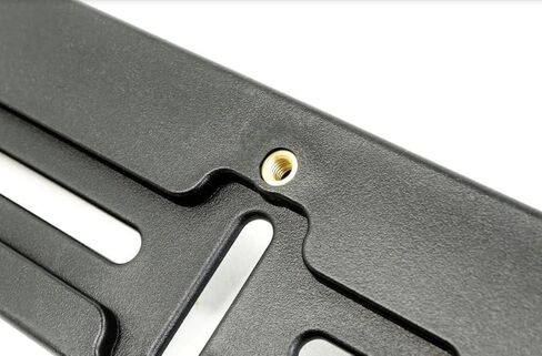 Front License Plate Tag Holder Mounting Mount Adapter Bumper Kit Bracket for Audi (All Models) Quantity Discount (9.45$ to 5.60$)(Each with 6 Screws+2 Built in Nuts) – Premium Car Set Accessories (1) in Kuwait