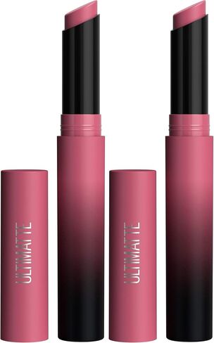 Maybelline Color Sensational Ultimatte Matte Lipstick, Non-Drying, Intense Color Pigment, More Coffee, Coffee Bean Brown, 1 Count in Saudi Arabia