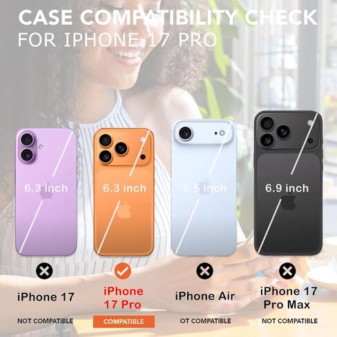 uCOLOR for iPhone 17 Pro Wallet Case with Card Holder PU Leather RFID Blocking Design iPhone 17 Pro flip case for Women Men Magnetic Clasp Kickstand Design 6.3 inch (Desert Flowers) in Saudi Arabia