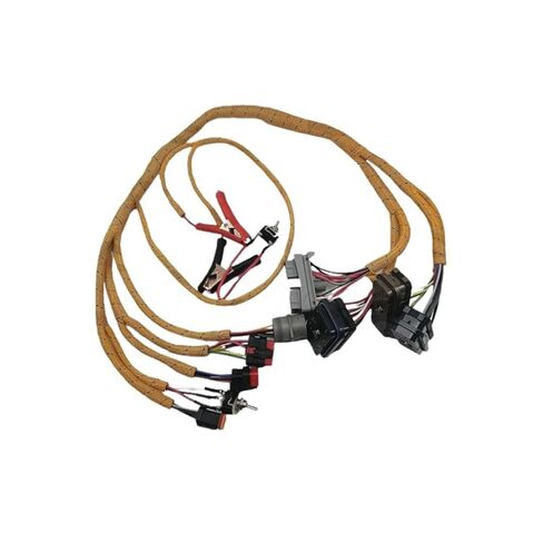 Diagnostic Cable, Compatible with CAT E320C E320D Comprehensive Engine Test Wire Wiring Harness, Excavator Replacement Part (E320C) in Saudi Arabia
