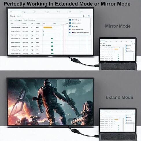 HDMI إلى VGA، محول شاشة HDMI أحادي الاتجاه من كمبيوتر إلى VGA (أنثى إلى ذكر) مع مقبس صوت 3.5 مم متوافق مع عصا التلفاز، والكمبيوتر، وسطح المكتب، والكمبيوتر المحمول، والكمبيوتر الشخصي، والشاشة، وجهاز العرض، وروكو، وإكس بوكس in Saudi Arabia