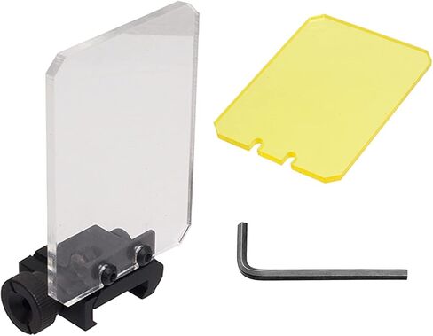 Sight Scope Lens, 3mm Screen Cover Lens, Foldable Lens Protector, 20mm Rail Mounted Protector for Scope/Red Dot Sight in Saudi Arabia